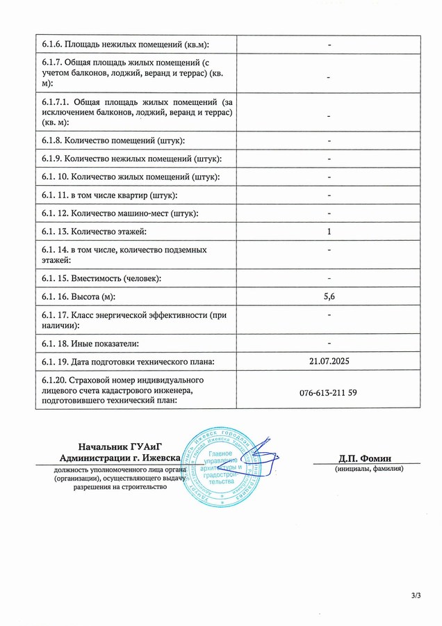 Получен акт ввода офисного здания